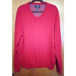 Nordstorm mens shop red sweater